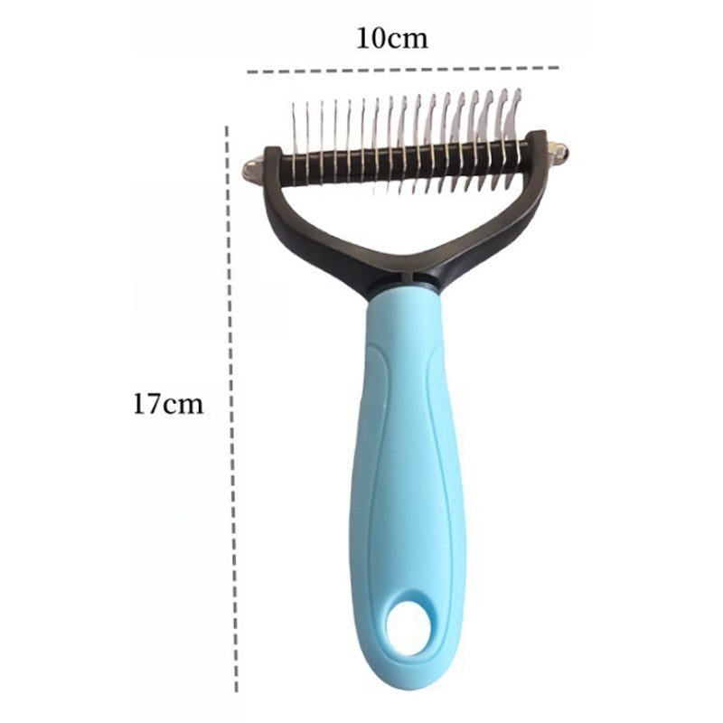đ¶Dual-Sided Pet Grooming Comb for Dogs & Cats
