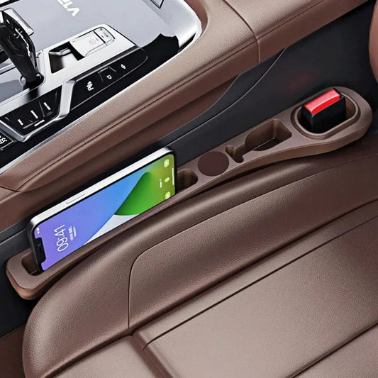 Never Drop Your Phone in the Seat Gap Again—Instant Extra Storage!