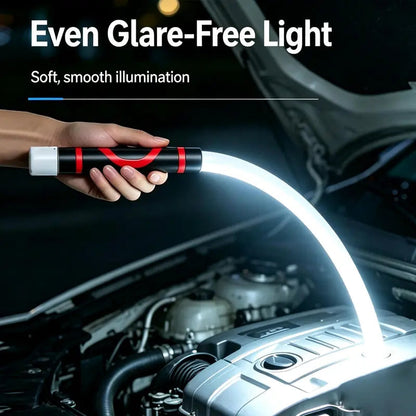 ⚡LED emergency light, bendable silicone light, rechargeable work light, handheld glow stick, multi function lamp✨
