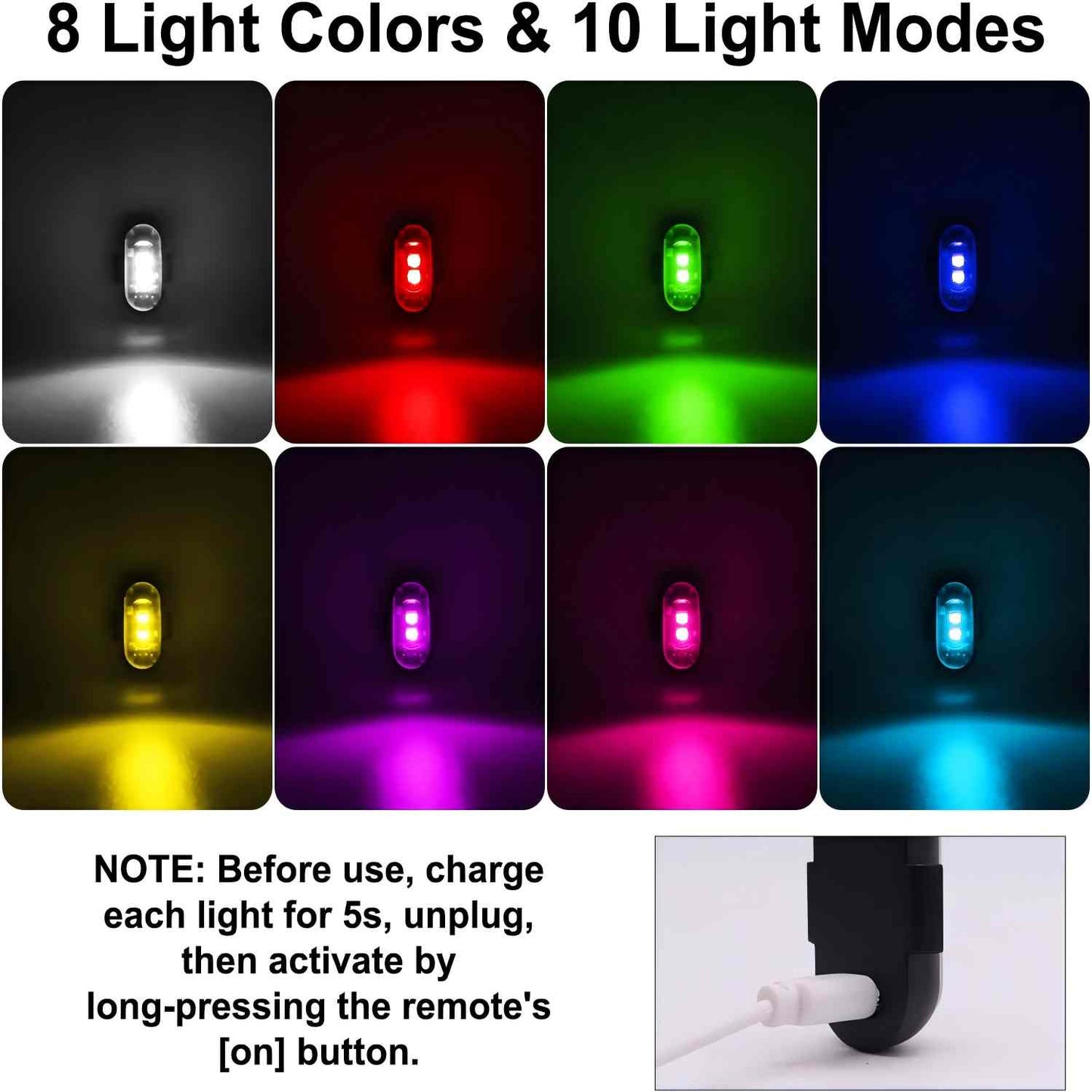 Remote Multi-Mode Flashing For Night Riding Visibility & Safety Upgrade