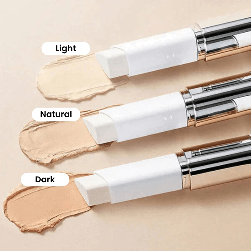 🎉BUY 1 GET 1 FREE🎉Color-Changing Foundation Stick with Collagen Capsules - Dual-Ended with Detachable Brush