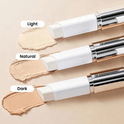 🎉BUY 1 GET 1 FREE🎉Color-Changing Foundation Stick with Collagen Capsules - Dual-Ended with Detachable Brush