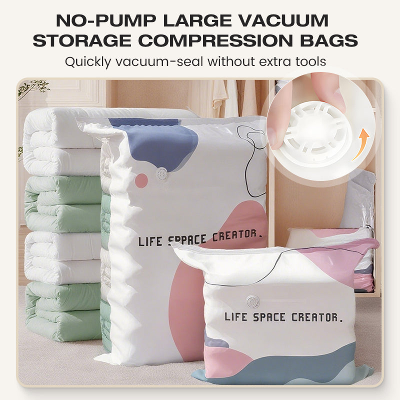 📦 Limited Time 50% OFF – No-Pump 3D Vacuum Bags, Save 3x Space 🧺