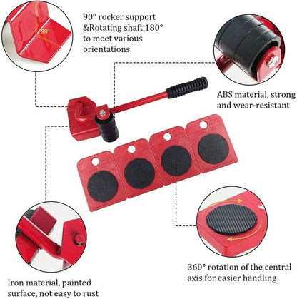 🛋️ LIMITED-TIME 50% OFF! ✨ Furniture Mover Tool Set – Lift, Slide, Protect Floors 🏠