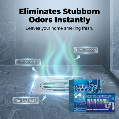 Buy One Get One Free Fast Acting Effervescent Drain Clog Remover Tablets, Instantly Unclog Drains, Independent Washing Machine Cleaning Tablets Are Also Available
