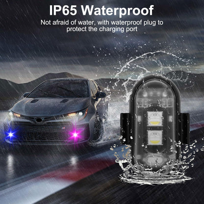 Remote Multi-Mode Flashing For Night Riding Visibility & Safety Upgrade
