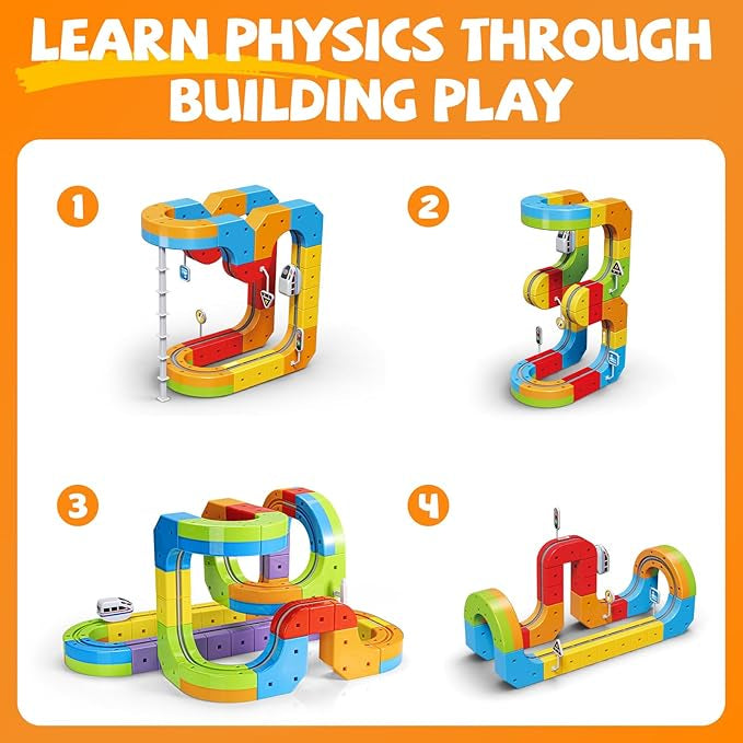 🚂 Magnetic Train Set｜Fun DIY Kids Toy