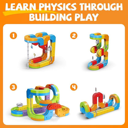 🚂 Magnetic Train Set｜Fun DIY Kids Toy