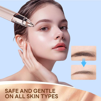 💗2-in-1 Eyebrow Trimmer & Painless Facial Hair Remover