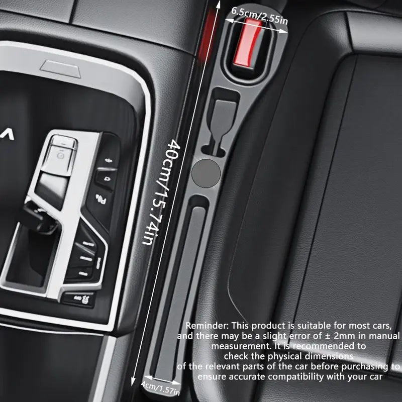 Never Drop Your Phone in the Seat Gap Again—Instant Extra Storage!