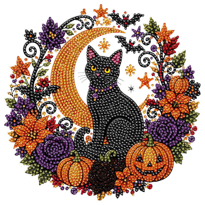 👻✨ Halloween Pearl Art DIY Kit – Turn Tiny Pearls into Spooky-Cute Magic
