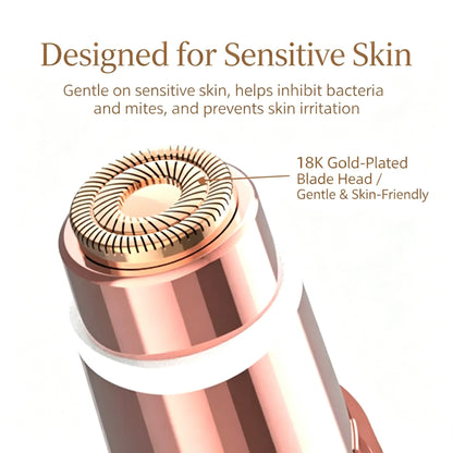 💗2-in-1 Eyebrow Trimmer & Painless Facial Hair Remover