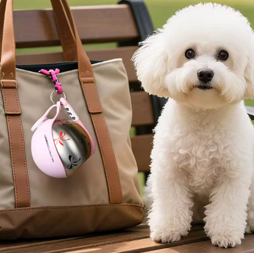 2-in-1 Leak-Proof Dog Water Bottle Portable Travel Bowl