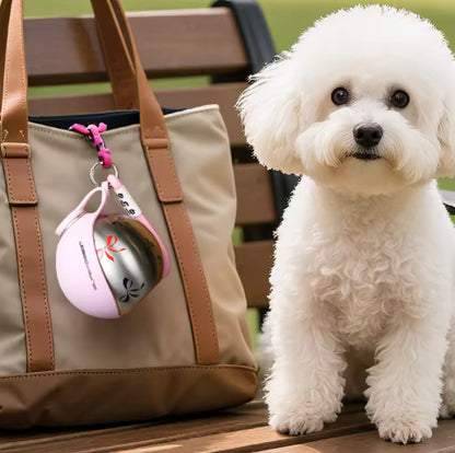 2-in-1 Leak-Proof Dog Water Bottle Portable Travel Bowl