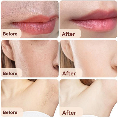 💗2-in-1 Eyebrow Trimmer & Painless Facial Hair Remover
