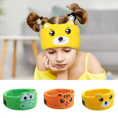 Stop Travel Tantrums, Kids Bluetooth Headband Cuts Screen Time & Protects Eyes