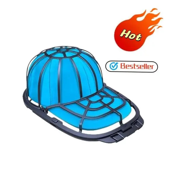 🔥Portable Hat Washer Cage｜Anti-Deform Baseball Cap Shaper For Washer & Dishwasher