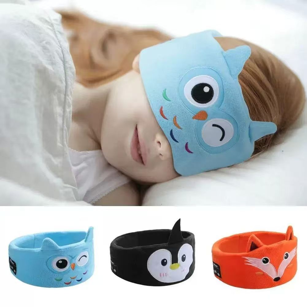 Stop Travel Tantrums, Kids Bluetooth Headband Cuts Screen Time & Protects Eyes