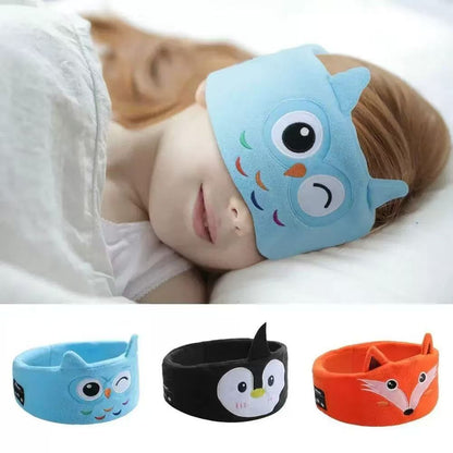 Stop Travel Tantrums, Kids Bluetooth Headband Cuts Screen Time & Protects Eyes