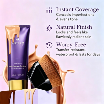 🎁Last Day – Free Body Brush!💜All-in-one moisturizer, concealer & coverage Perfector