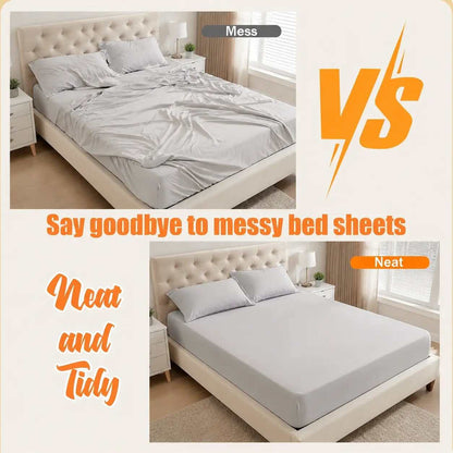 [BUY 1 GET 1 FREE] Heavy Duty Bed Sheet Clips & Invisible Mattress Corner Fasteners