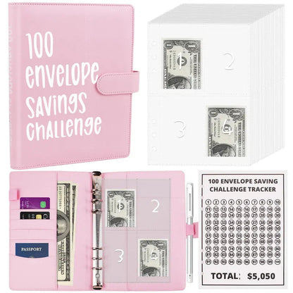 100 Envelopes Money Saving Challenge