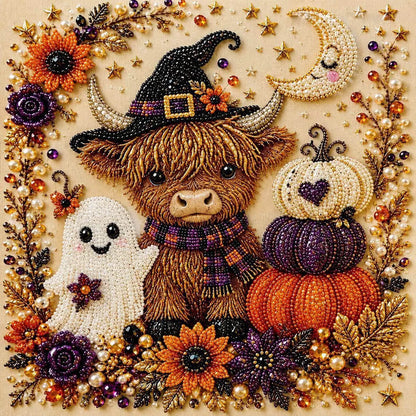 👻✨ Halloween Pearl Art DIY Kit – Turn Tiny Pearls into Spooky-Cute Magic