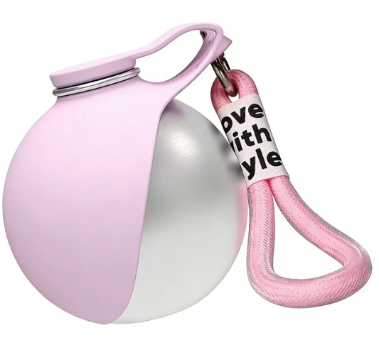 2-in-1 Leak-Proof Dog Water Bottle Portable Travel Bowl