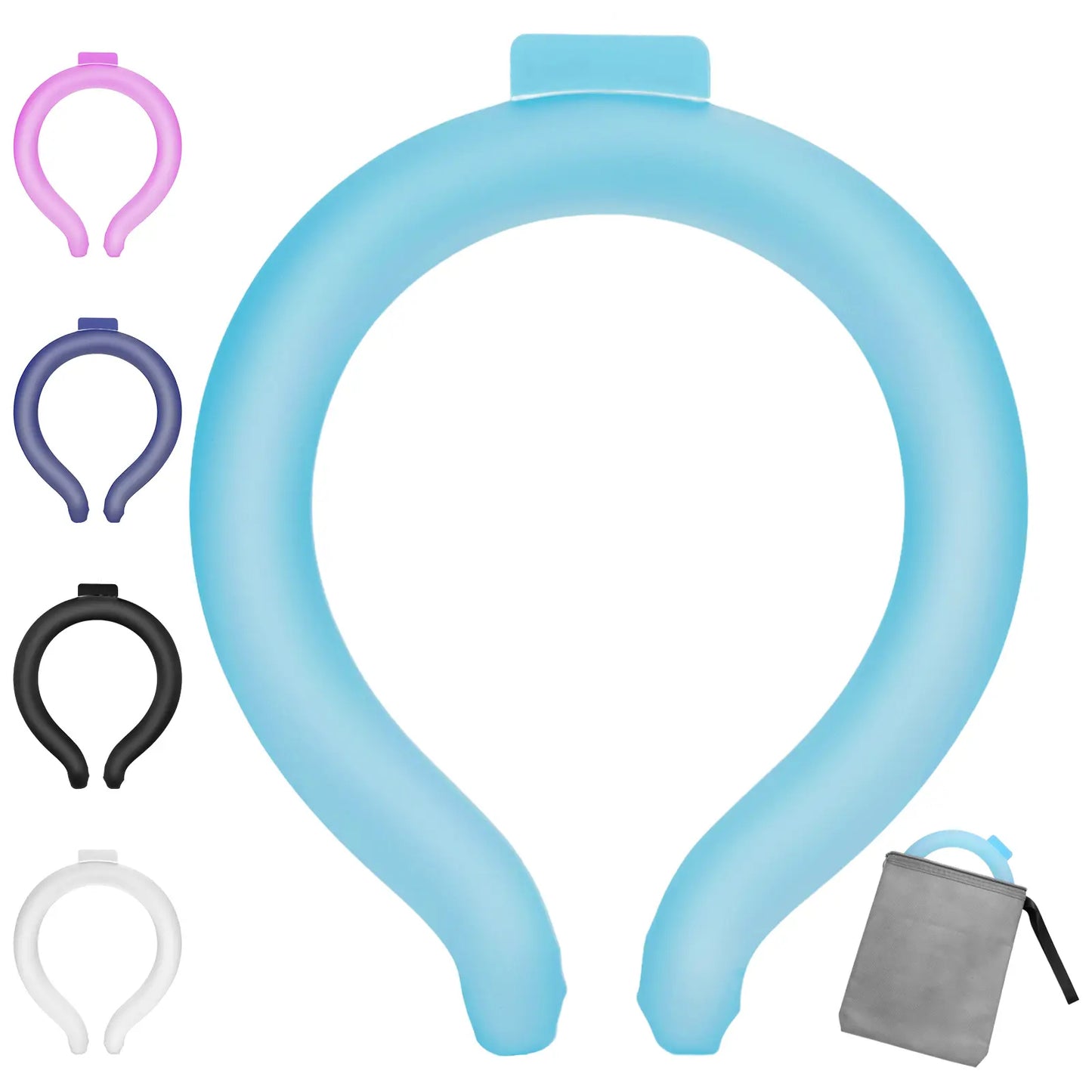 ❄️ Reusable Neck Cooling Tube | Ice Collar Cools Under 18°C, Summer Outdoor Sports Gift