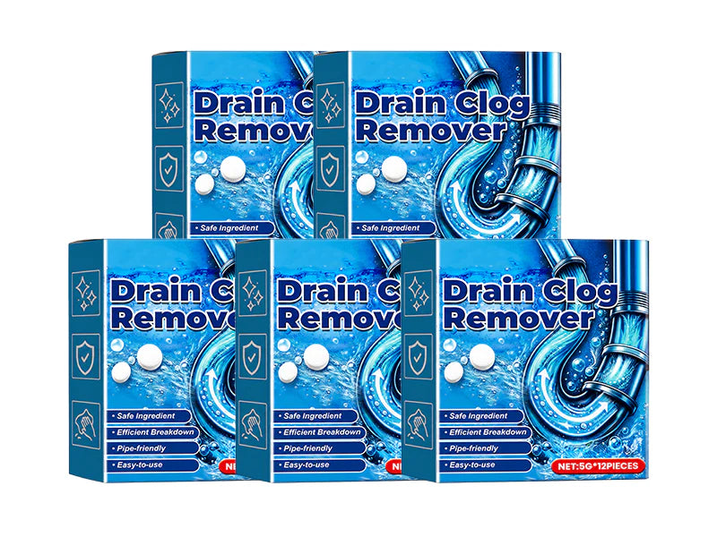 📢📢BUY 2 GET 3 FREE⏰Effervescent Drain Clog Remover Tablets