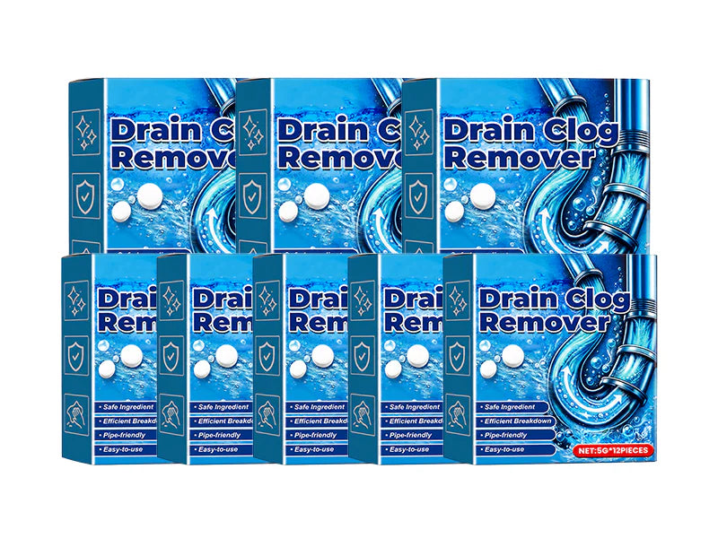 📢📢BUY 2 GET 3 FREE⏰Effervescent Drain Clog Remover Tablets