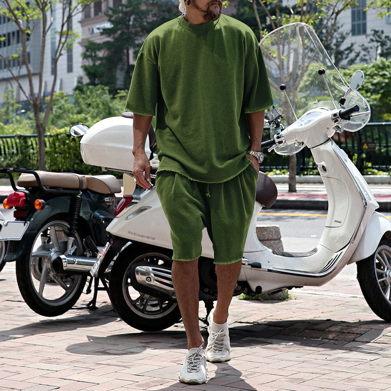 👕60% OFF 🏃 | Sleeveless Sports Set for Men – Relaxed Fit & Moisture Wicking